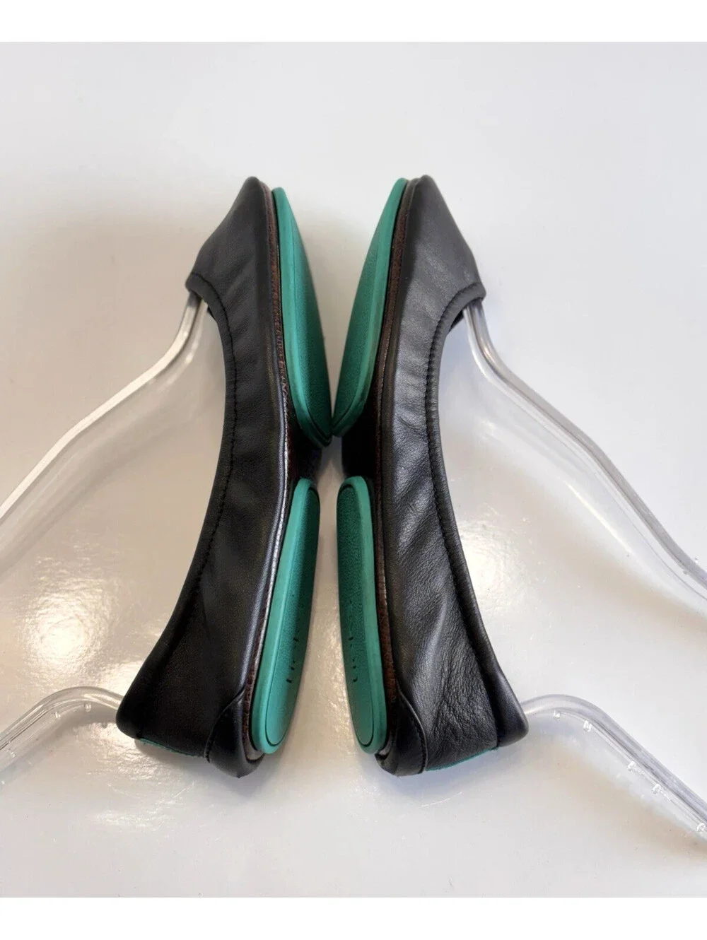 Tieks by Gavrieli Women's Size 6 Black Leather Foldable Comfortable Ballet Flats